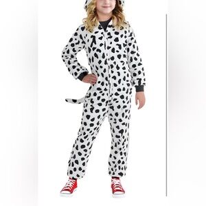Dalmatian Onesie Costume Kids Animal Pajamas Halloween